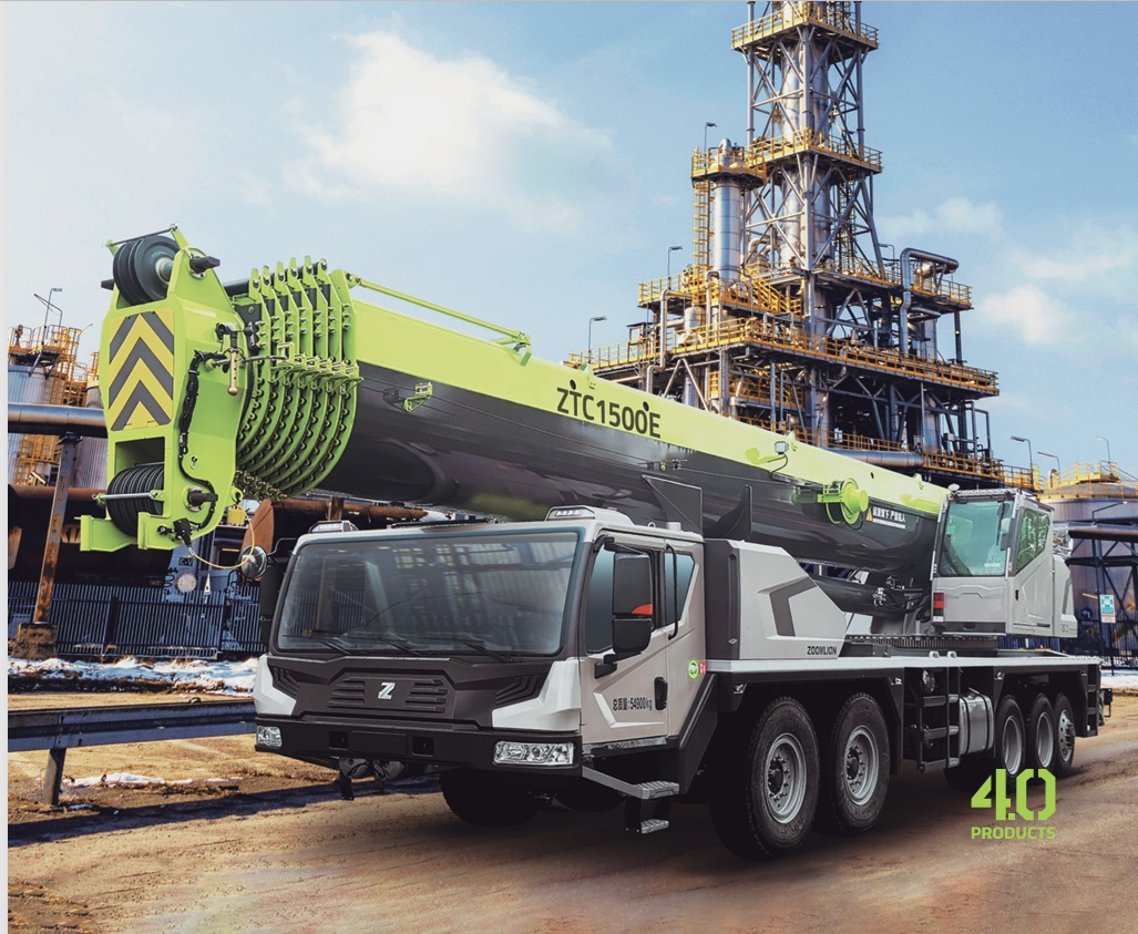 Zoomlion rough-terrain / tyre-mounted crane